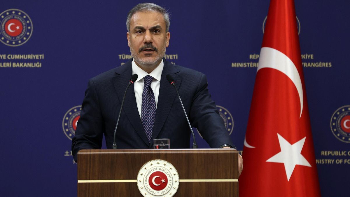 Imagen del minstro de Asuntos Exteriores turco, Hakan Fidan (foto de archivo)