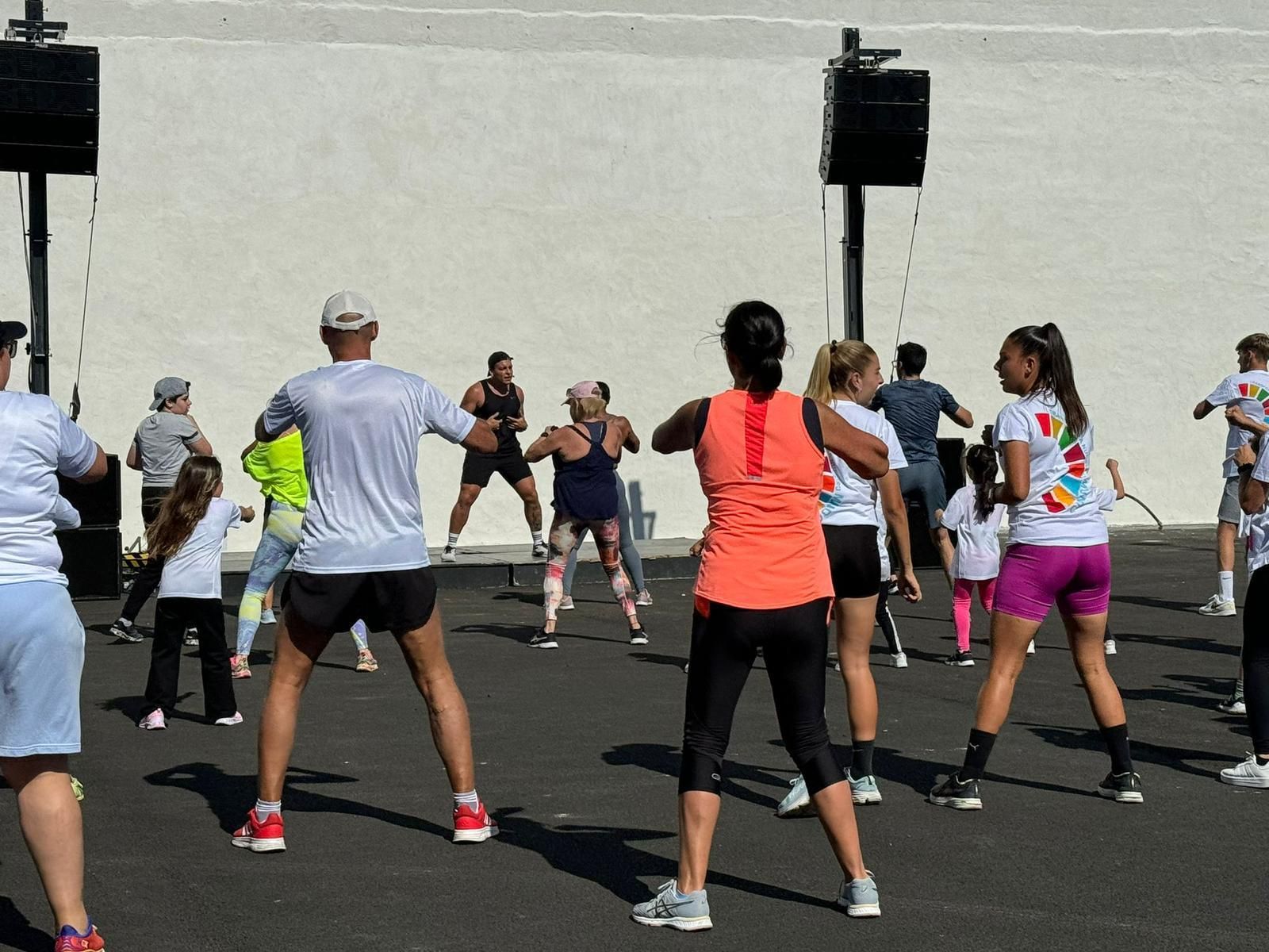 Éxito de participación familiar en la ‘Eco Race Santa Cruz de La Palma’.