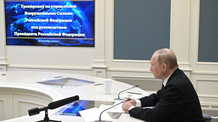 Putin supervisa un ensayo militar que simula un "ataque nuclear masivo"