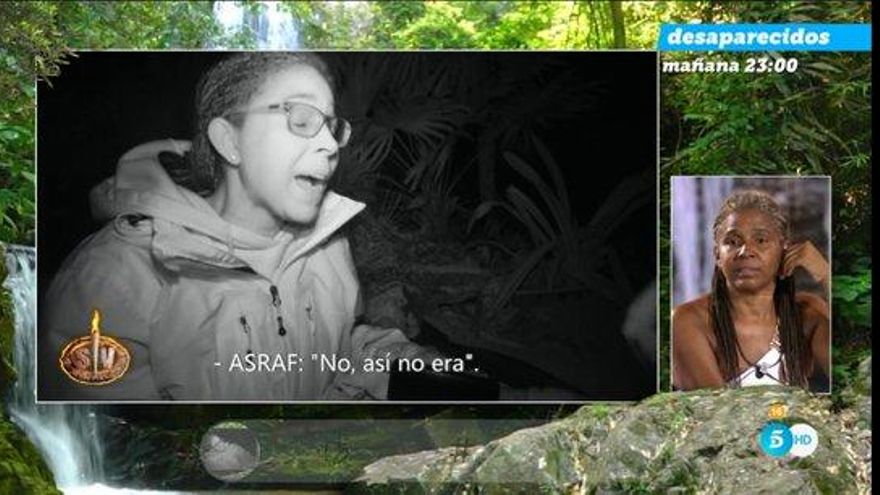 Arelys, en el plató de 'Supervivientes 2023'