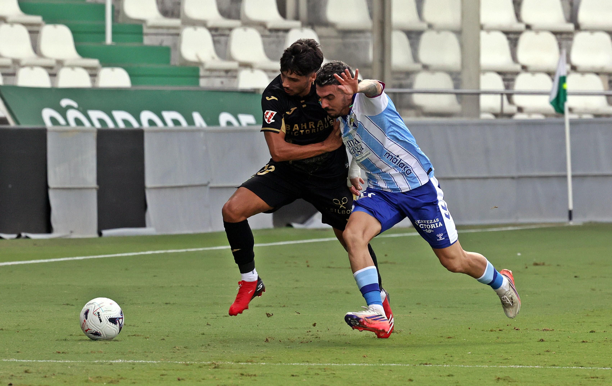 Entrenamiento conjunto entre Córdoba CF y Málaga CF