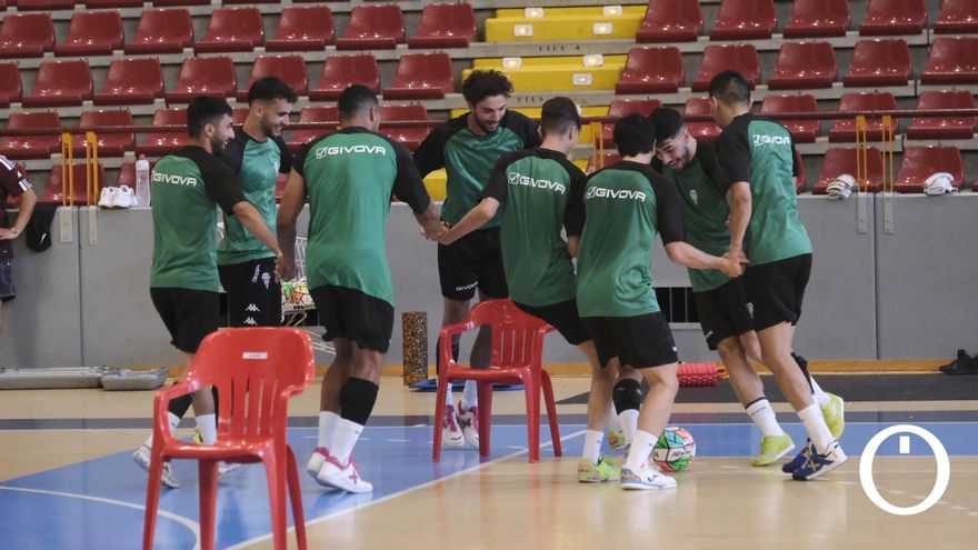 Primer entrenamiento del Córdoba Futsal