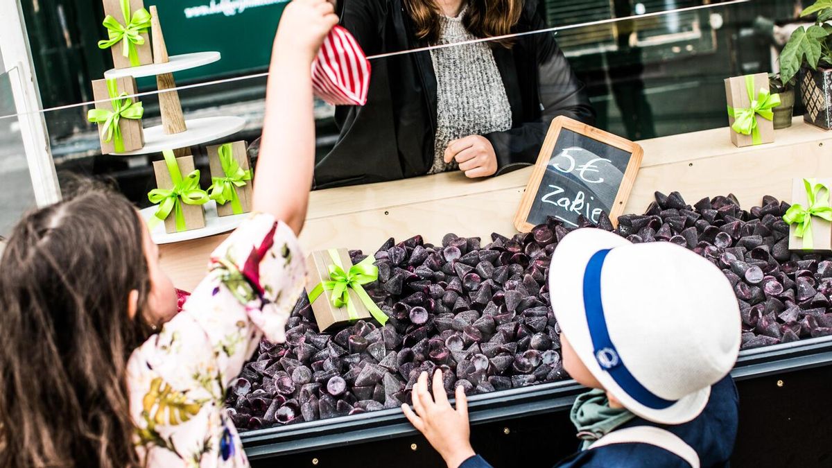 Cuberdons, el dulce más típico.