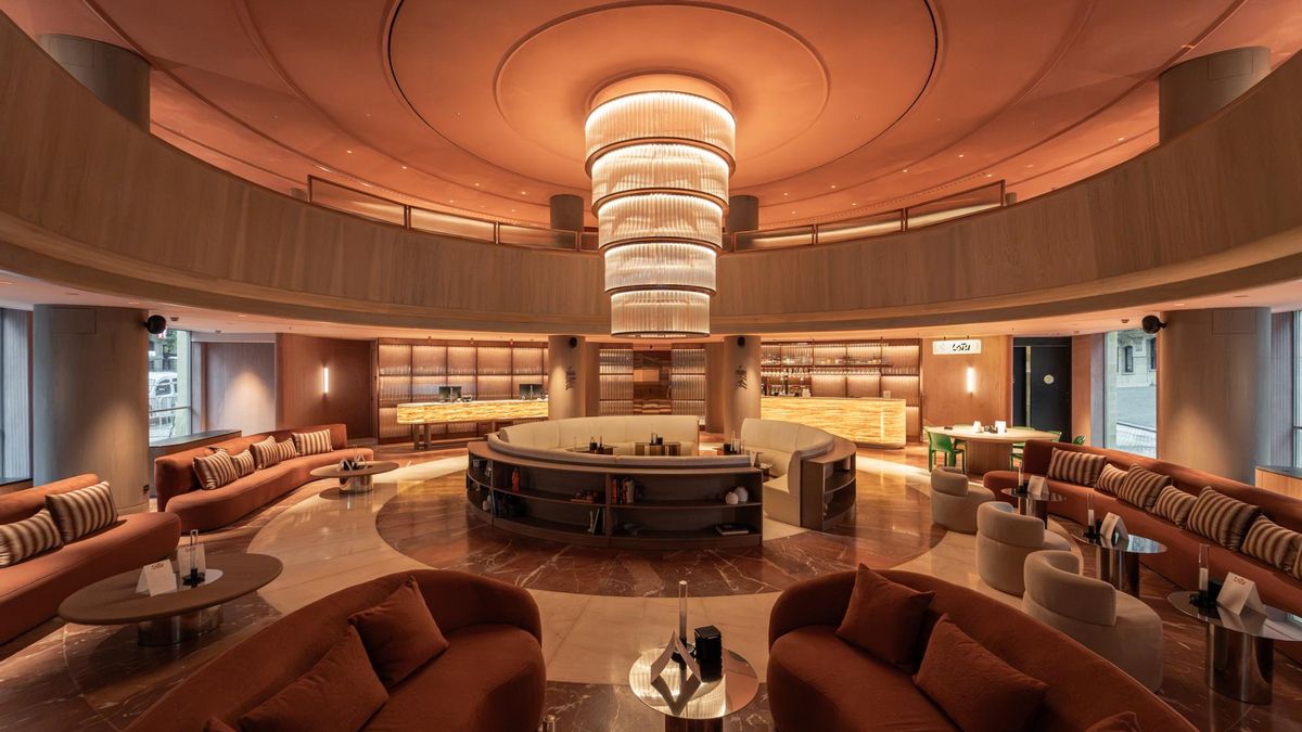 Lobby del hotel Palacio Bellas Artes