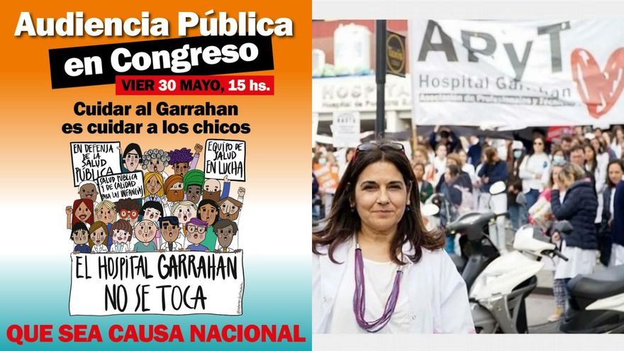Los médicos del Garrahan advierten que hay “peligro de colapso” y reclaman “la acción urgente del Gobierno y el Congreso”