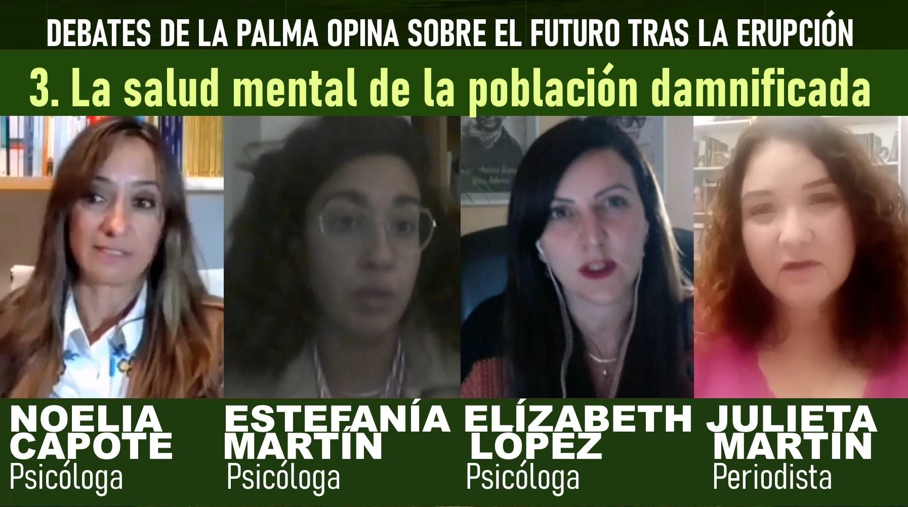 Participantes en el debate.