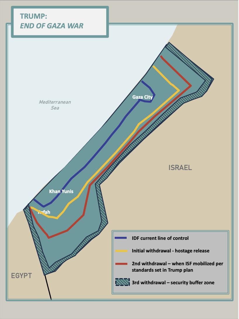 Imagen del plan compartido por la Casa Blanca.