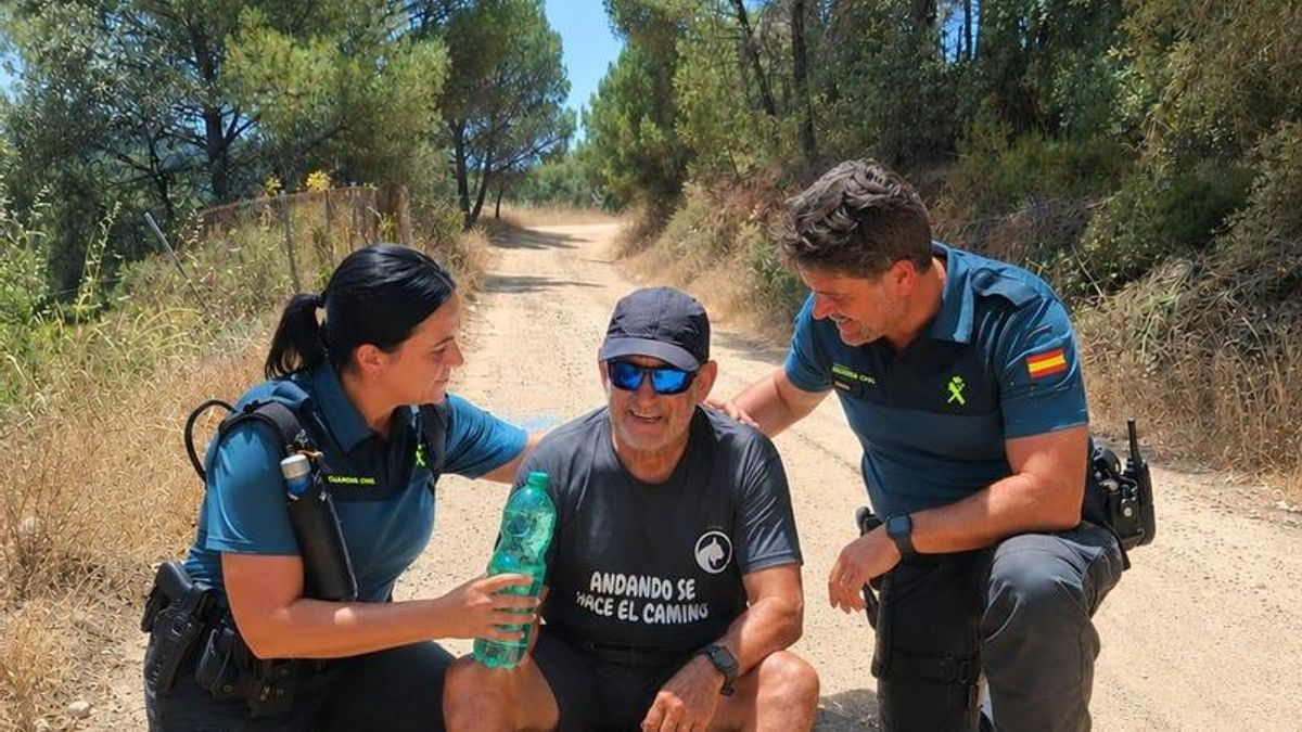 La Guardia Civil rescata a un senderista desorientado y exhausto en la Sierra de Córdoba