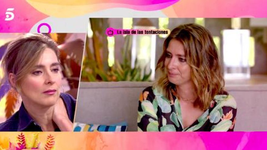 Sandra Barneda explicó sus lágrimas en 'La Isla de las Tentaciones': "No estaba en mi mejor momento"