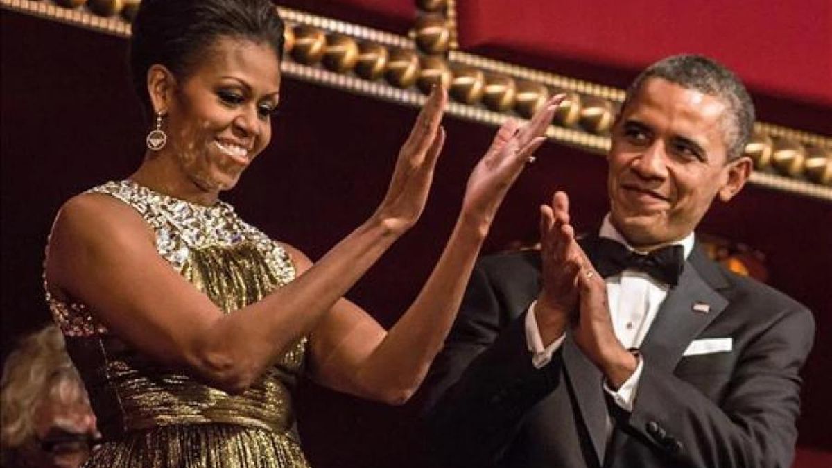Michelle y Barack Obama en la gala de los Oscar
