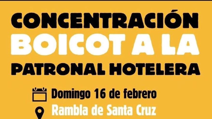 Canarias tiene un límite convoca este domingo otra protesta contra el turismo de masas en Tenerife