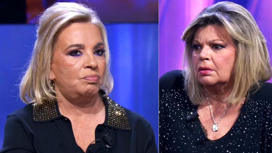 Tensión entre Terelu Campos y Carmen Borrego en 'De Viernes': "Ha sido un shock enterarme en directo de esto"