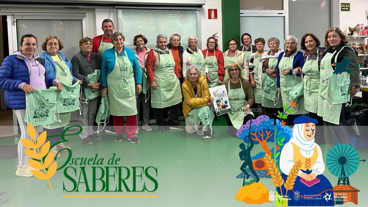 Puntallana clausura la primera edición de la Escuela de Saberes con “un balance positivo”