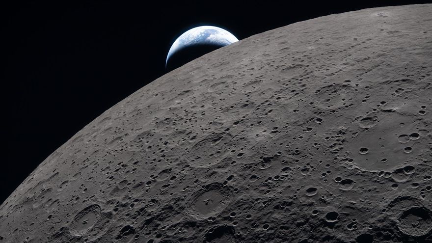 Otra espectacular imagen tomada desde Artemisa II.