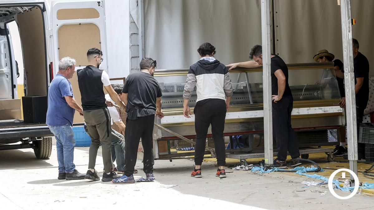 Desmontaje de la Feria