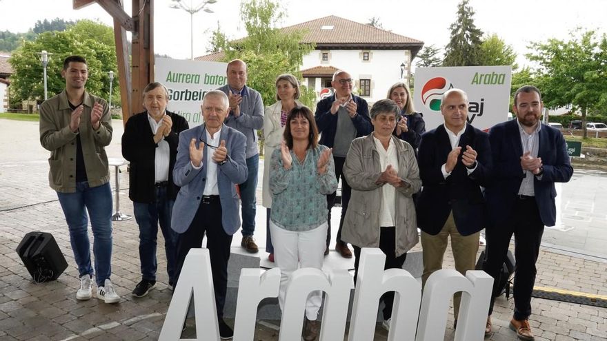 El PNV de Álava no incluye en su programa electoral la conexión de AVE Vitoria-Pamplona