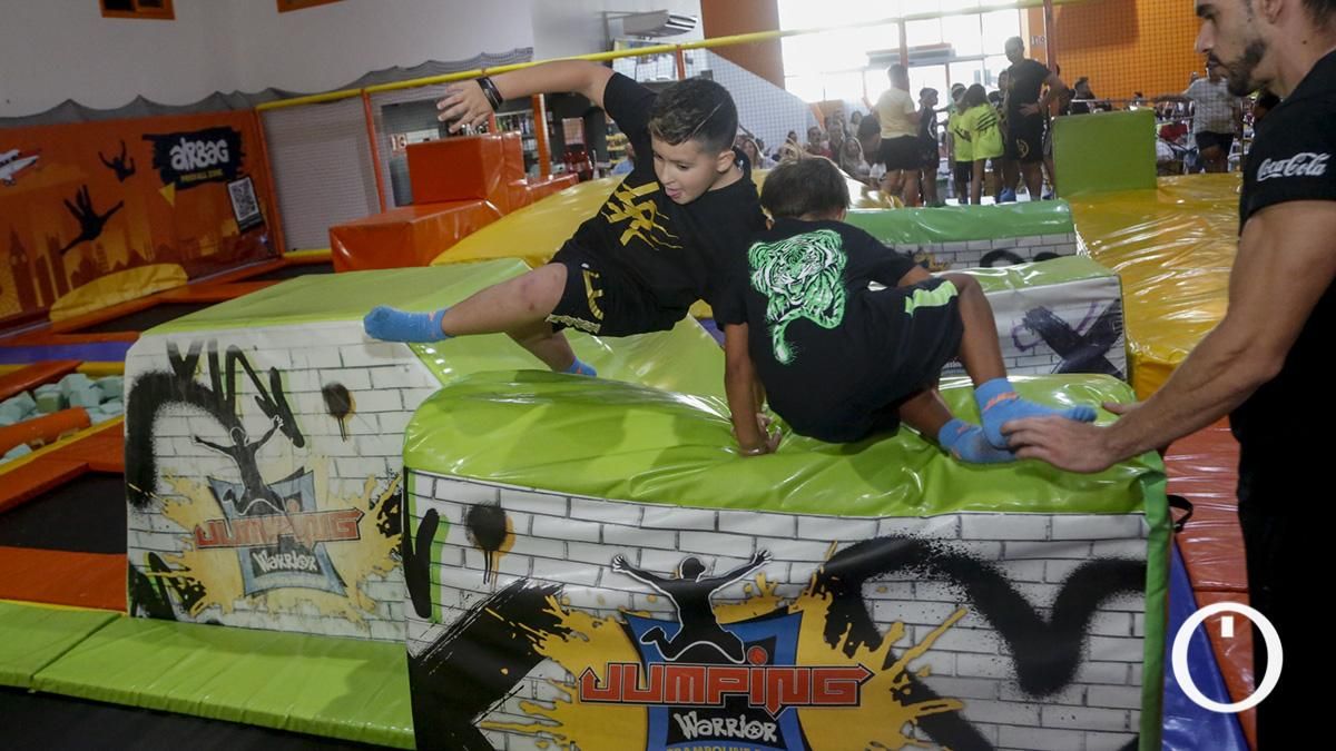 Parkour en Jumping Warrior con Álex Segura