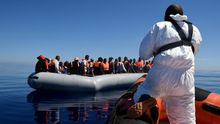 Imagen de archivo. Rescate de Médicos sin Fronteras en el Mediterráneo. Fotografía: Ikram N'gadi