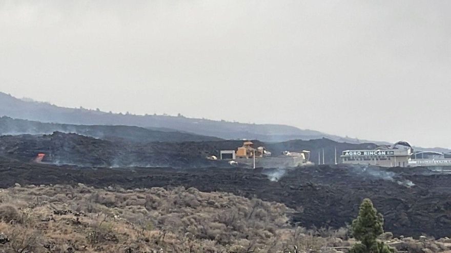 Colada por la zona industrial del Callejón de la Gata, en La Palma