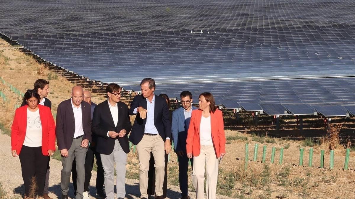Alcarràs acelera la transición solar de Cataluña con el mayor parque fotovoltaico de la comunidad