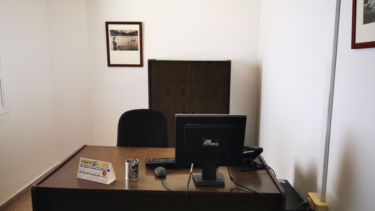 Oficina de los socialistas en Santa Lucía de Tirajana.