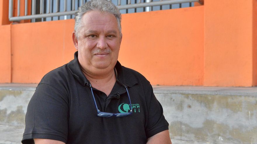 Antonio Arencibia, director del centro de acogida para menores migrantes de Valverde, en El Hierro