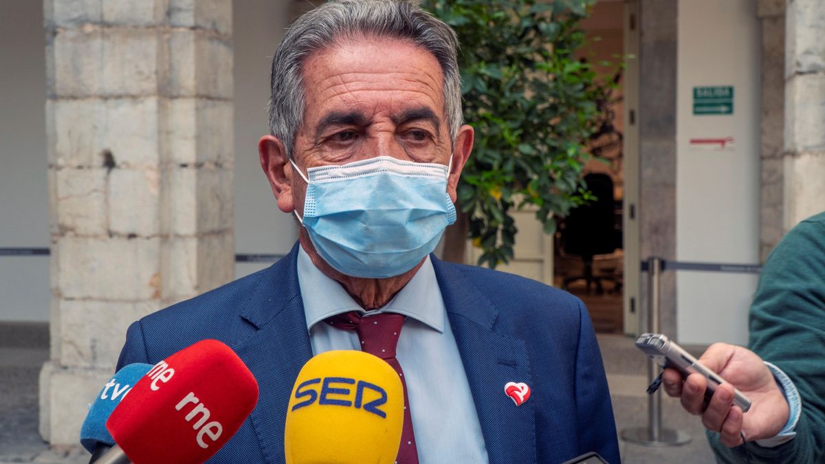 El presidente de Cantabria, Miguel Ángel Revilla.
