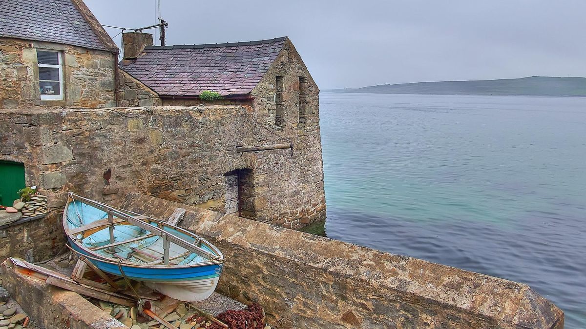 The Lodberrie, la casa más famosa de Lerwick.