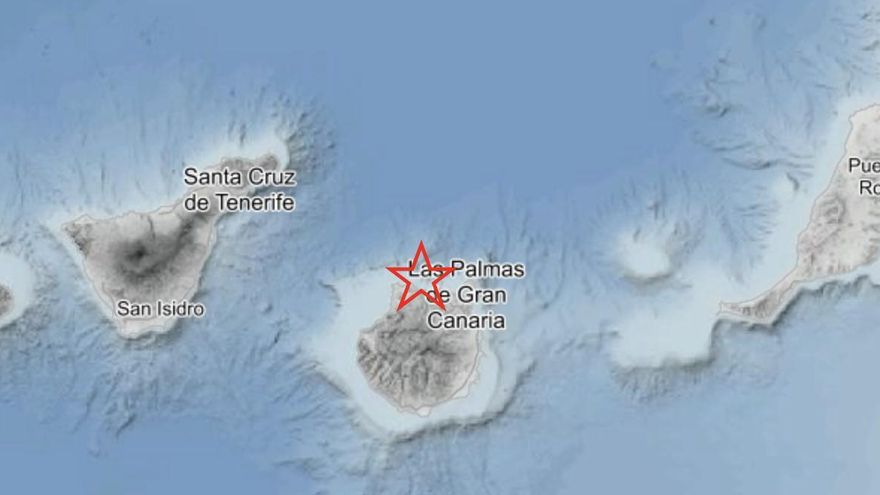 Un terremoto de 3,8 frente a la costa de Santa María de Guía es sentido en casi toda Gran Canaria