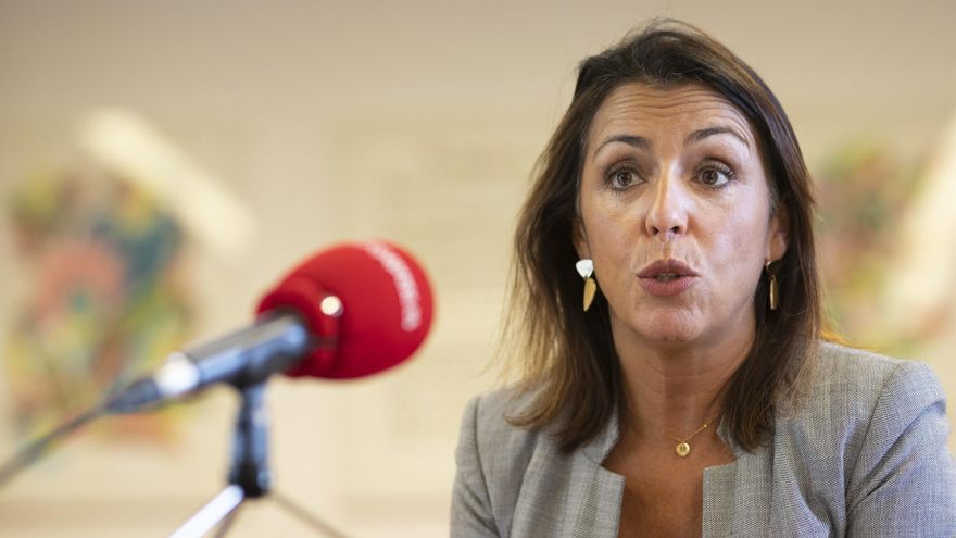 Marta Bosquet, durante la entrevista
