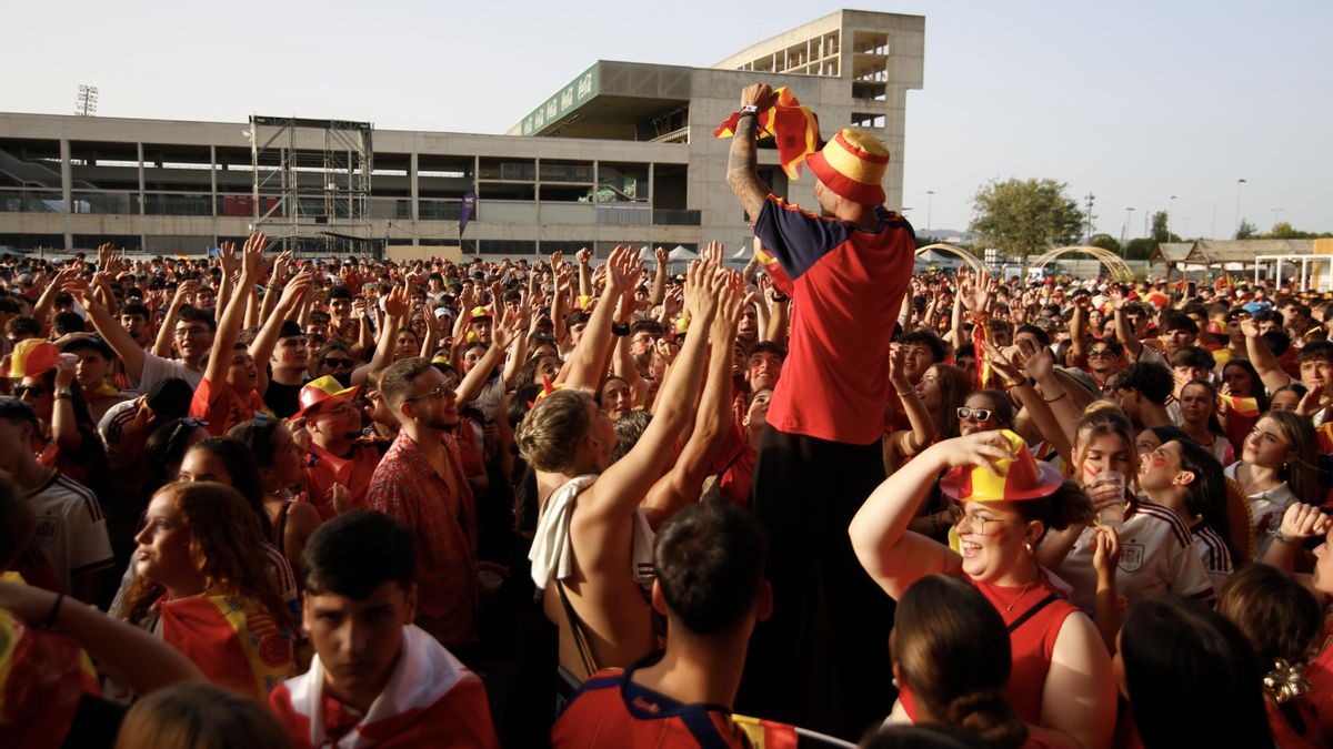 El ambiente de la afición española en el Córdoba Live, en imágenes