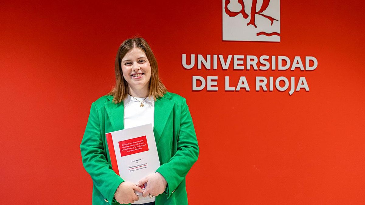 La doctora por la Universidad de La Rioja Marta Jiménez Sáenz de Tejada