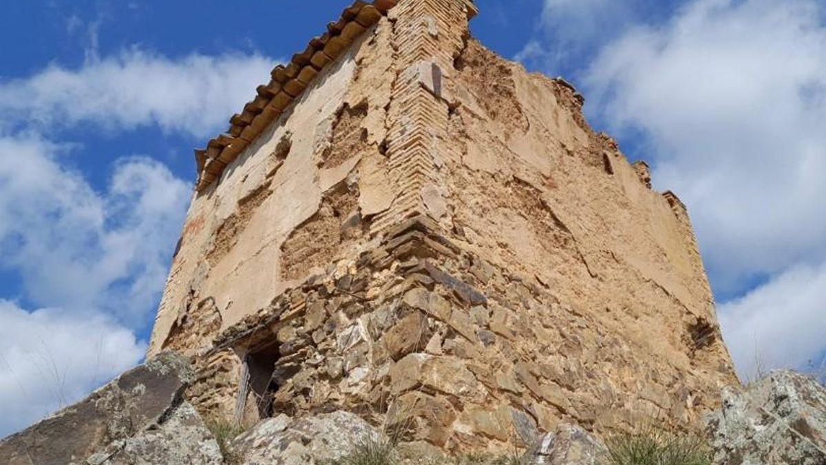 El pueblo zaragozano de Cerveruela lanza una campaña para recuperar su "castillo": el histórico Palomar del Bú