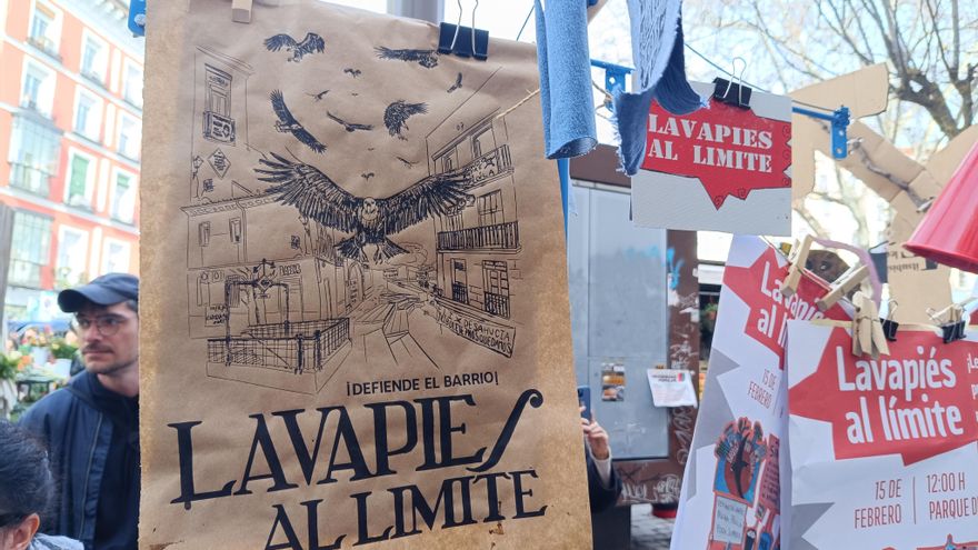 Gentrificación, presión inmobiliaria y una esencia perdida: Lavapiés hace su 'lista de la compra' más allá de la inseguridad