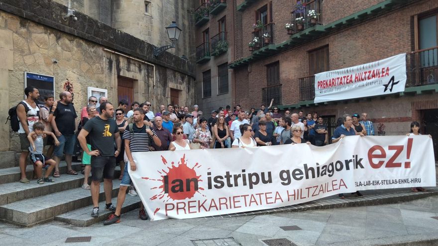 Muere un trabajador de 34 años aplastado por una piedra en una cantera de Markina