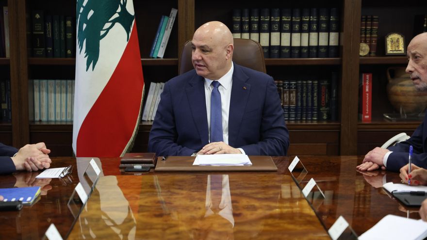 El presidente del Líbano, Joseph Aoun.