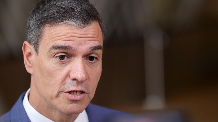 El presidente del Gobierno, Pedro Sánchez, en Bruselas el pasado día 29 de junio. EFE/EPA/OLIVIER MATTHYS