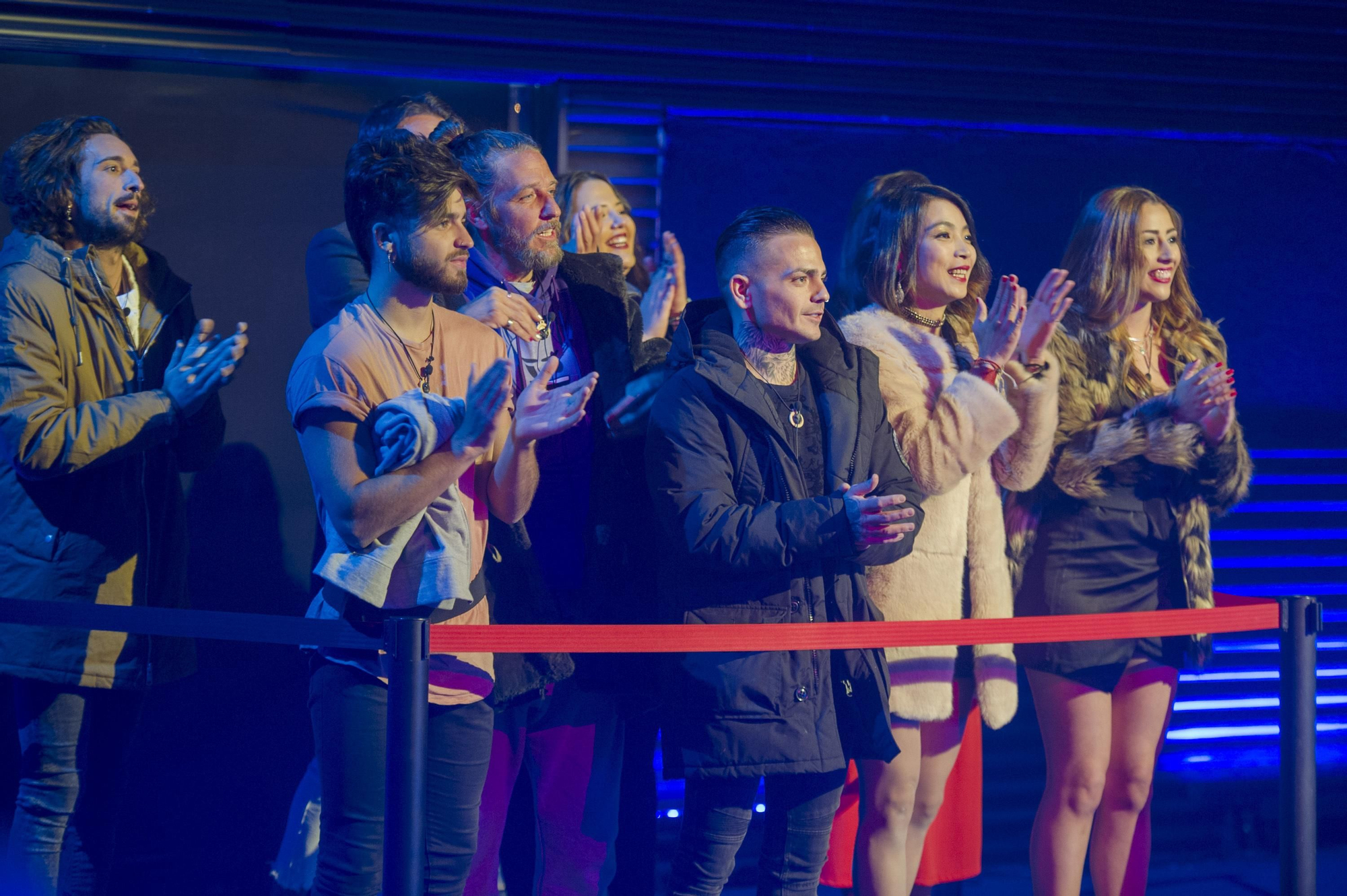 Los concursantes de GH Revolution en la Gala 12 en Telecinco