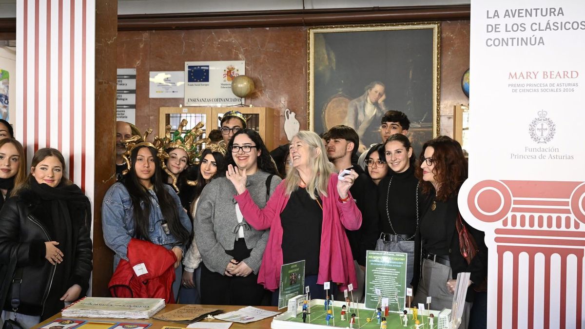 Beard disfrutó de una jornada de encuentro estudiantil en Gijón