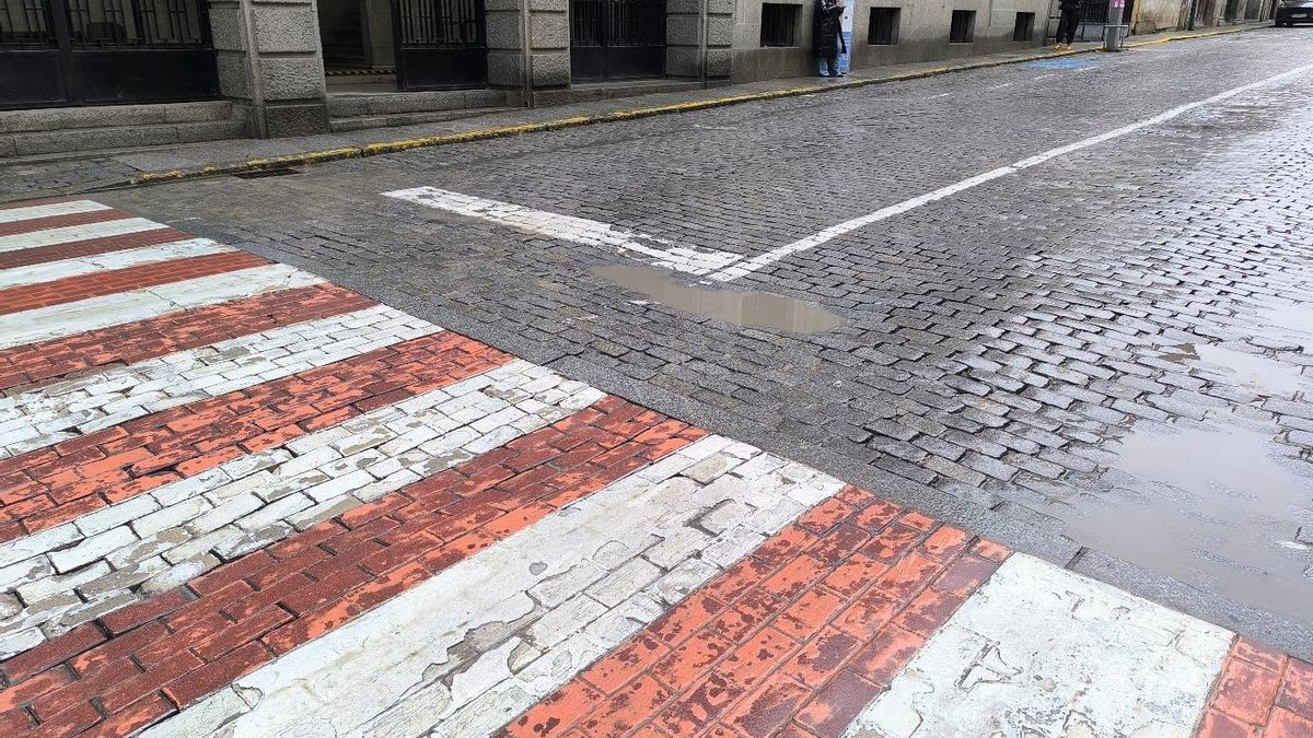 Imagen previa de la calle San Agustín de Segovia.