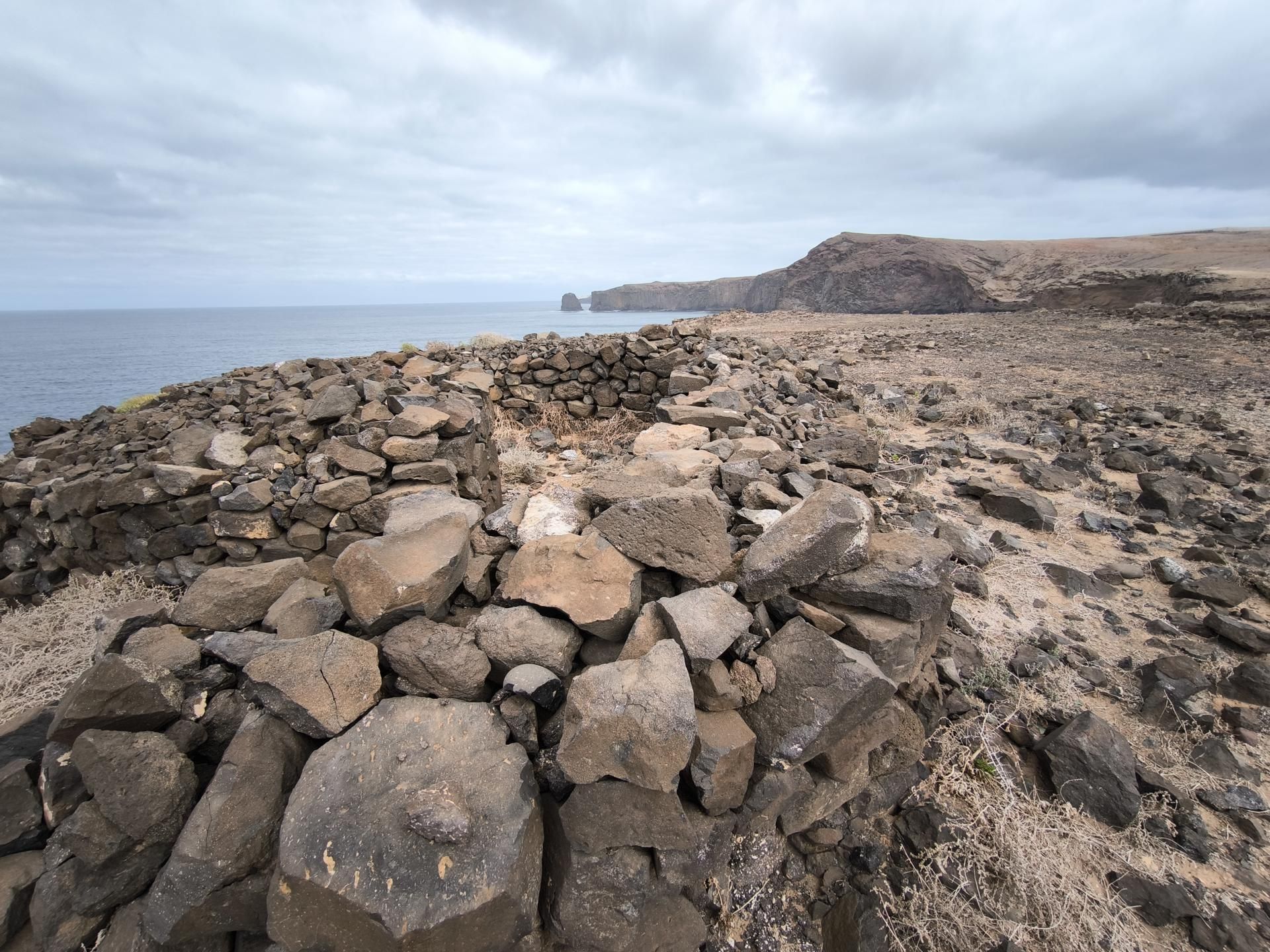 Yacimiento arqueológico de Botija, en Gáldar, costa norte de Gran Canaria.