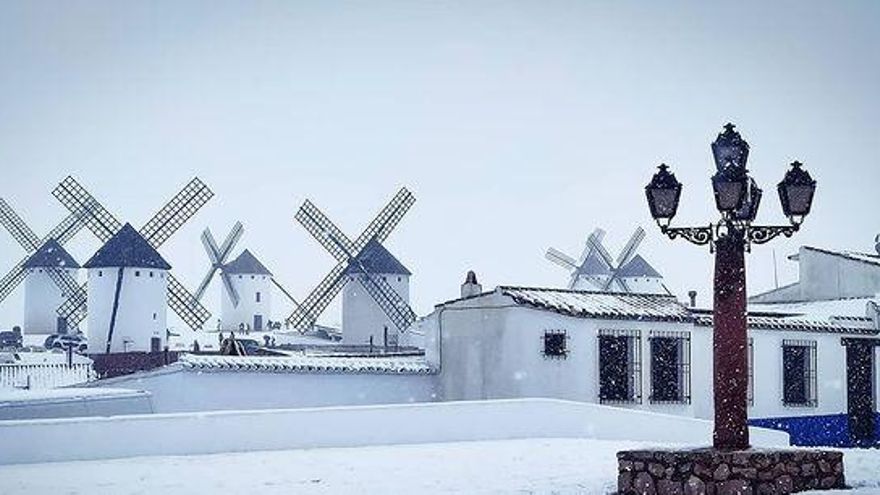 Un álbum virtual con las mejores fotos ciudadanas de 'Filomena' en Castilla-La Mancha