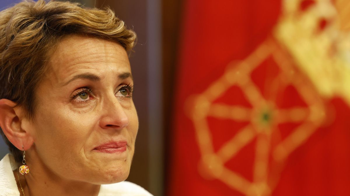 El 'annus horribilis' de Chivite: de las lágrimas por Cerdán a la crisis con sus socios de Gobierno