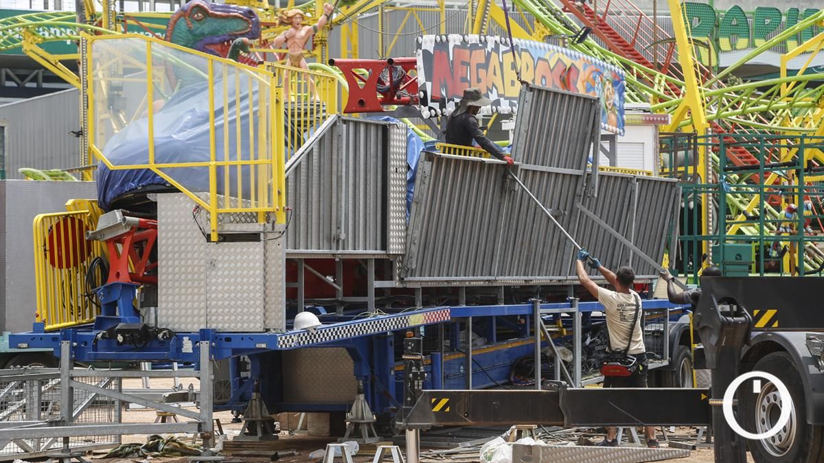 Desmontaje de la Feria