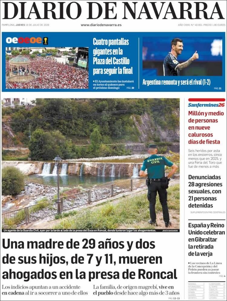Hermosa mañana, ¿verdad? La Selección Argentina lo hizo otra vez: las tapas de los diarios se rinden ante la Scaloneta finalista
