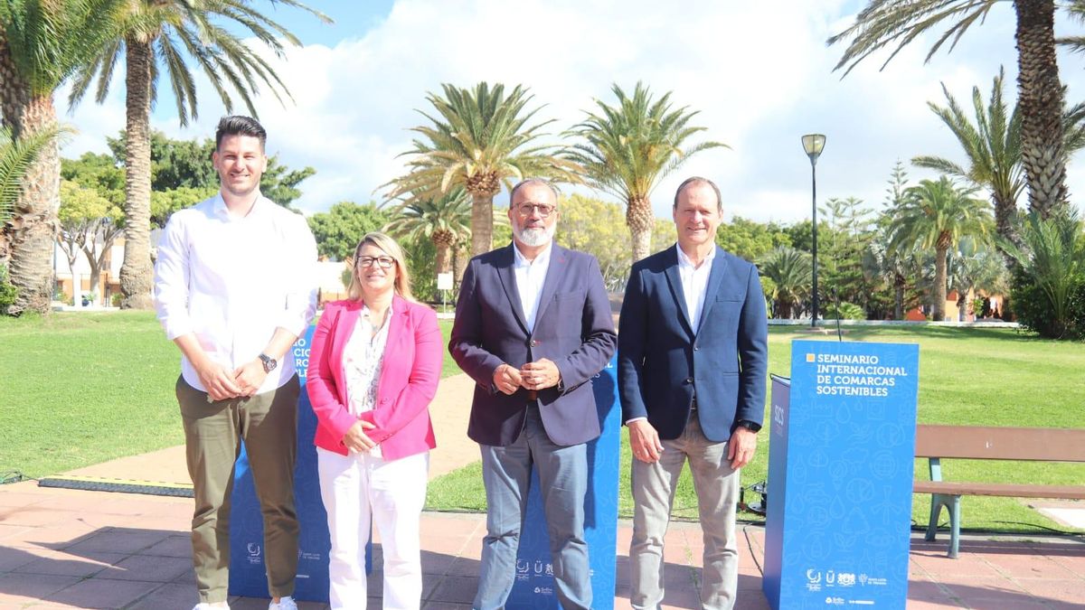Presentación XVIII Seminario de Comarca Sostenibles de Gran Canaria.