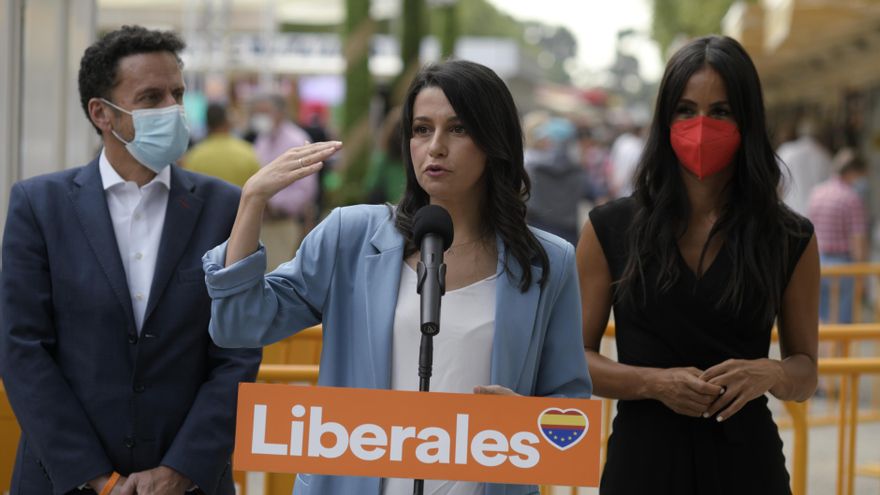 La presidenta de Ciudadanos, Inés Arrimadas.