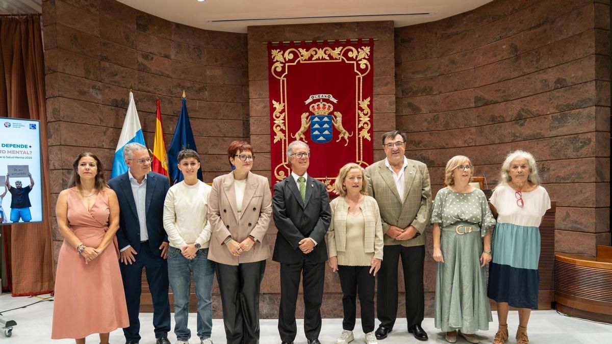Juventud, derechos y oportunidades centran el Día Mundial de la Salud Mental en el Parlamento canario