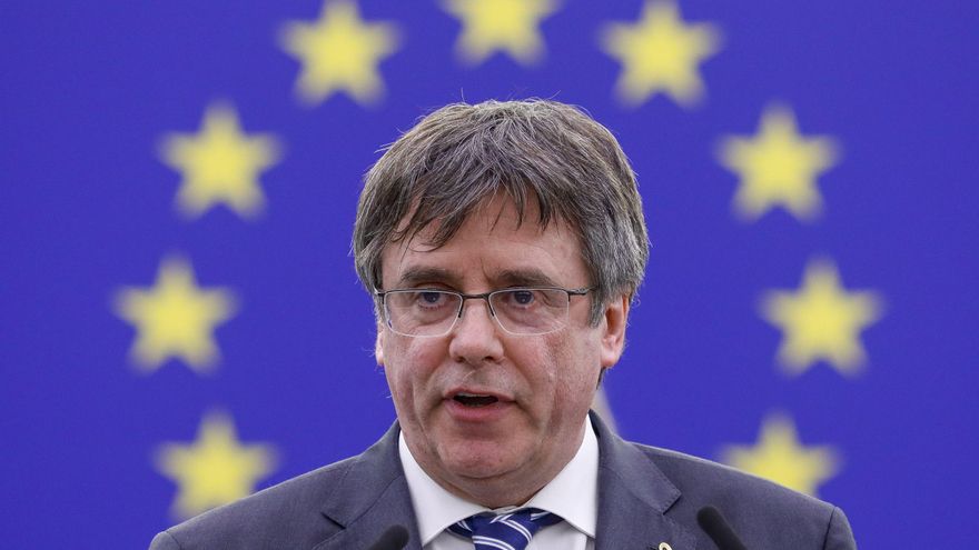Foto de archivo del expresidente catalan Carles Puigdemont. EFE/EPA/JULIEN WARNAND