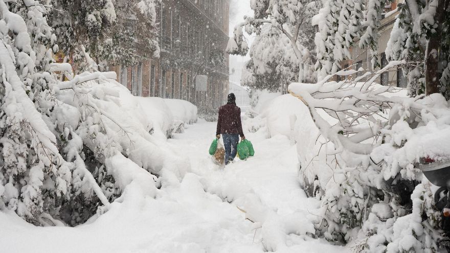 Cuarenta finalistas se disputan el premio a la mejor fotografía del concurso 'Madrid, Filomena a mi pesar'
